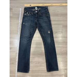 True Religon Jeans Men's Size 29 Straight Cut USA Made